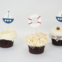 Load image into Gallery viewer, Custom cupcake toppers
