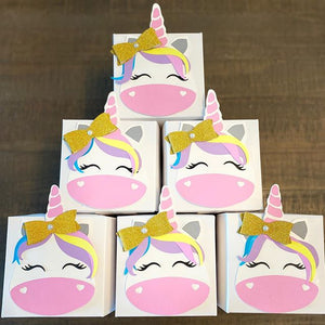 unicorn cupcake box