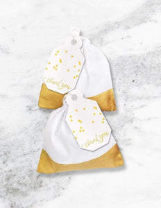 Party Favor Bags - Gold