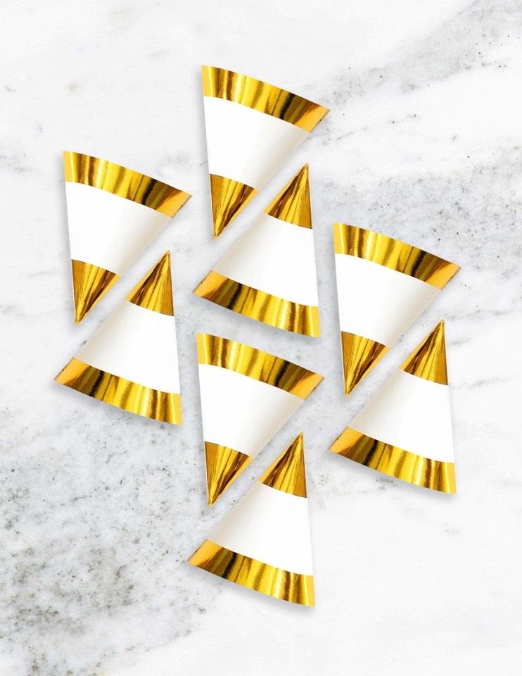 Party Hats (Gold)