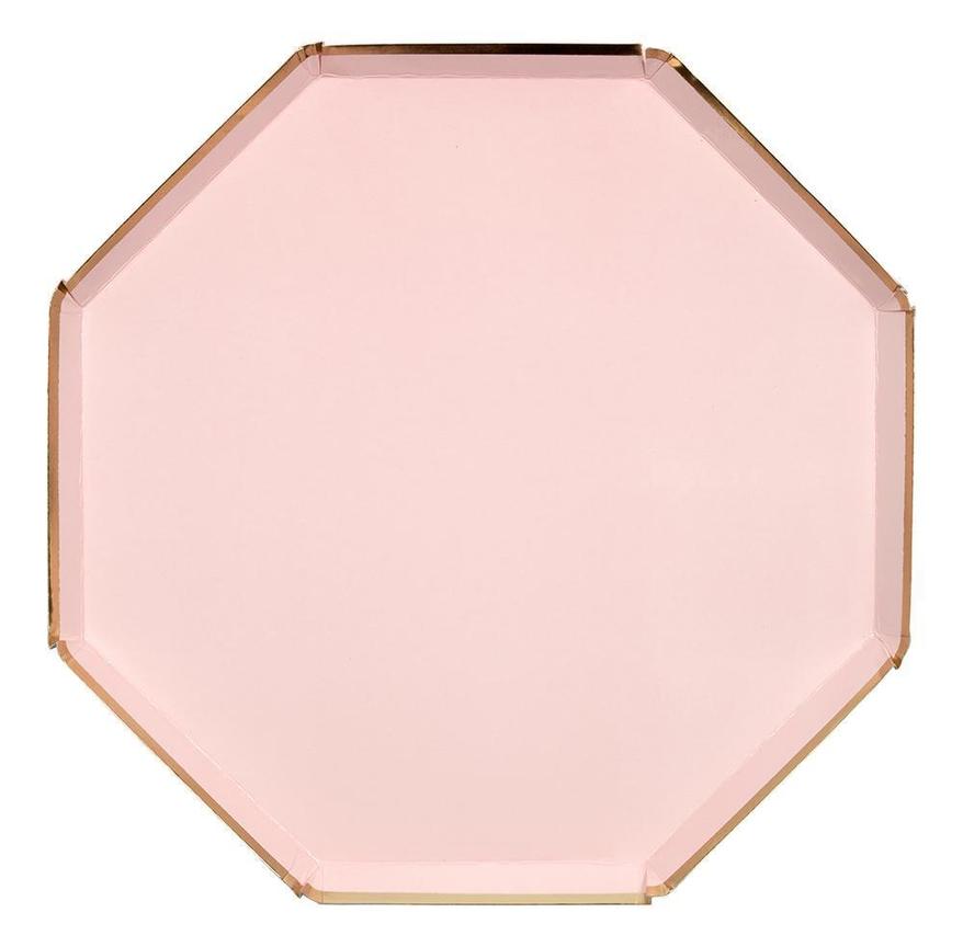 Dusty Pink Dinner Plates