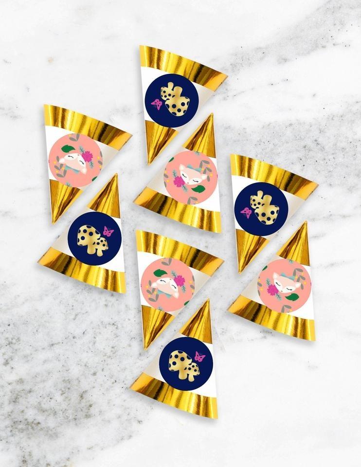 Woodland Animals Party Hats